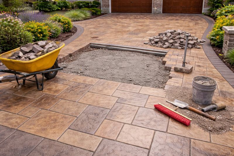 Driveway Overlay Installation in Fort Worth, TX