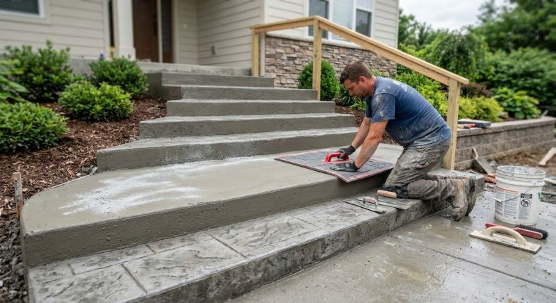 Stamped Concrete Resurfacing in Fort Worth, TX