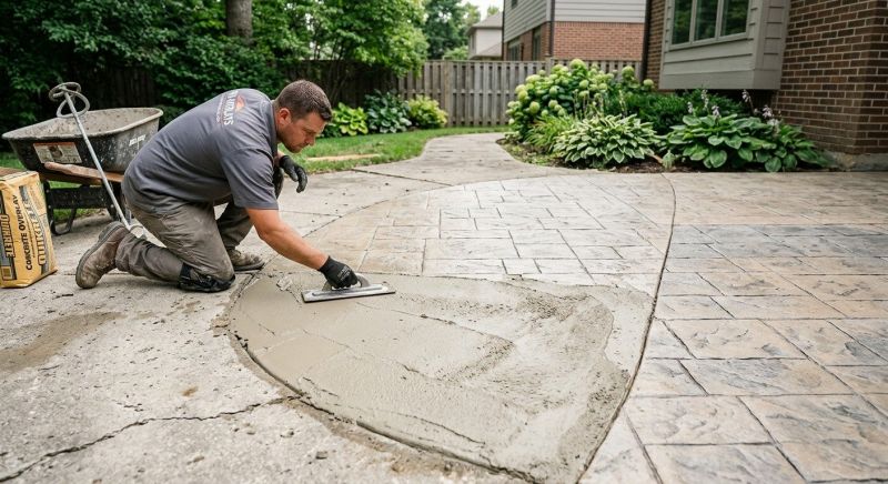 Stamped Concrete Service in Fort Worth, TX