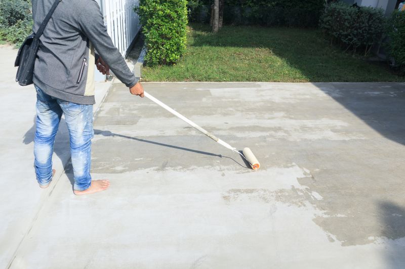 Local Garage Floor Painting pros at work