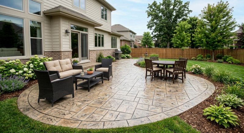 Patio Stamping in Dallas, TX